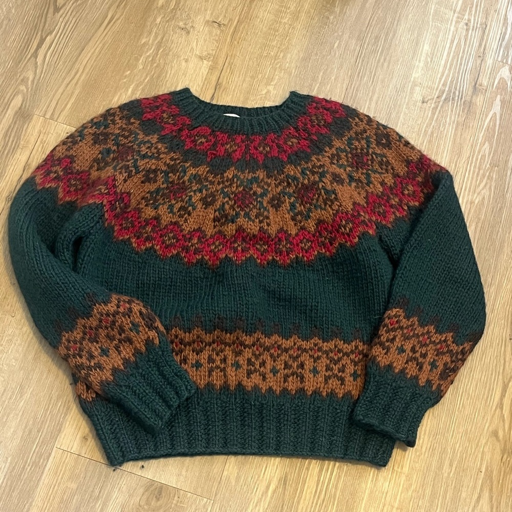 Vintage Hand Knit Gap Sweater